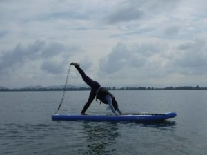 【体験談】琵琶湖のサップヨガ（SUP Yoga）@マリオット琵琶湖